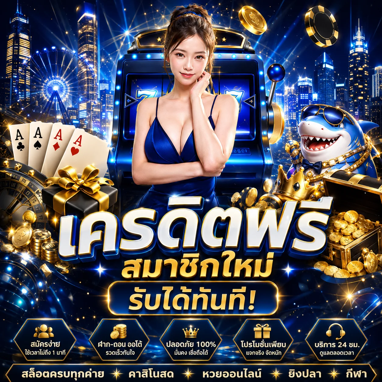 โปรโมชั่นโบนัสต้อนรับสมาชิกใหม่ ATC96